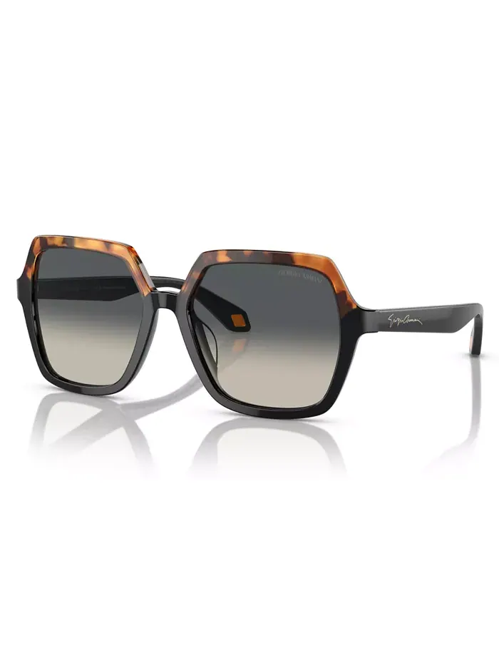 Женские солнцезащитные очки, градиентные AR8193U Giorgio Armani — черный