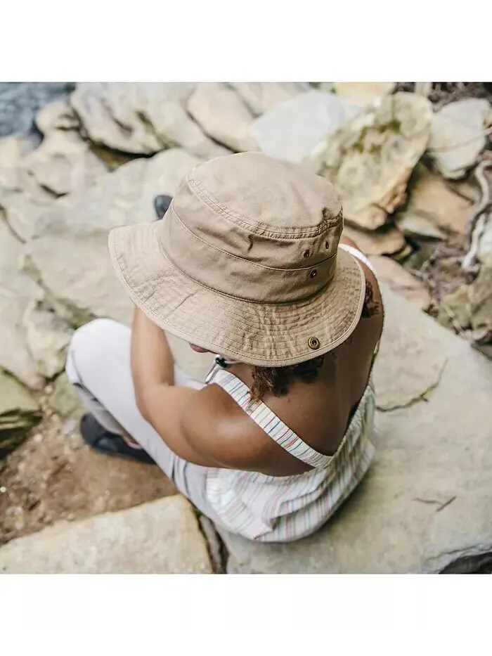 Мужская унисекс-шляпа Foraker Multifunctional Bucket Hat Kanut Sports — изображение 2 из 2, бежевый