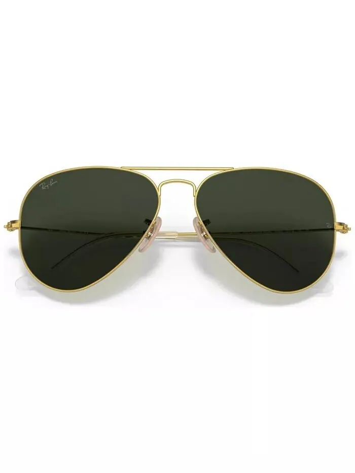 Солнцезащитные очки унисекс Aviator Aviation Collection, RB3025 AVIATOR LA 58 Ray-Ban — изображение 5 из 7, золотистый