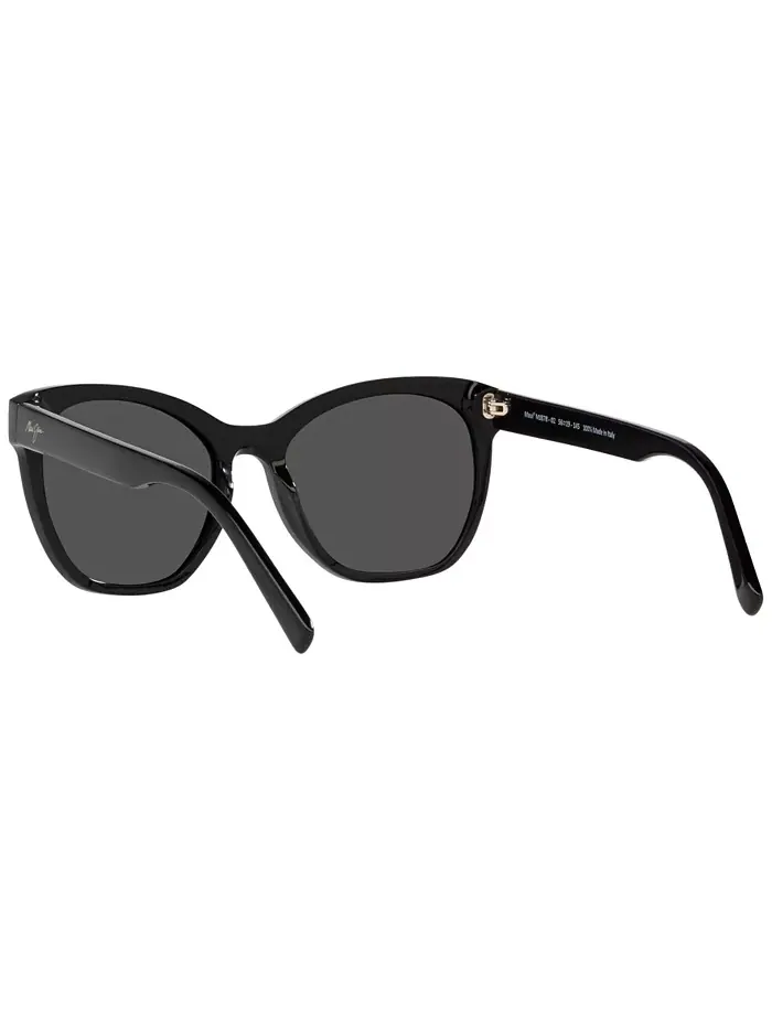 Женские поляризационные солнцезащитные очки, MJ00069356-X 56 Maui Jim — изображение 4 из 10, черный
