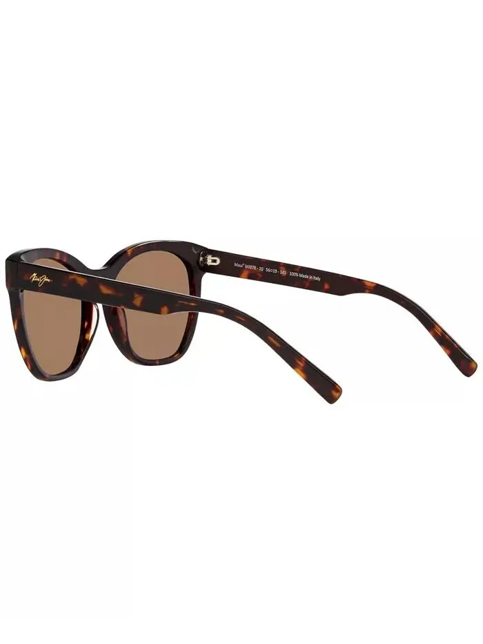 Женские поляризованные солнцезащитные очки, MJ00069356-X 56 Maui Jim — изображение 5 из 10, коричневый