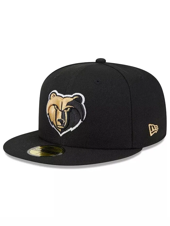 Мужская черная кепка Memphis Grizzlies 2023/24 City Edition Alternate 59FIFTY Fitted New Era — изображение 3 из 4
