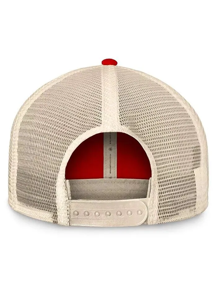 Мужская красная регулируемая кепка Cincinnati Bearcats Heritage Waylon Trucker Top Of The World — изображение 3 из 4