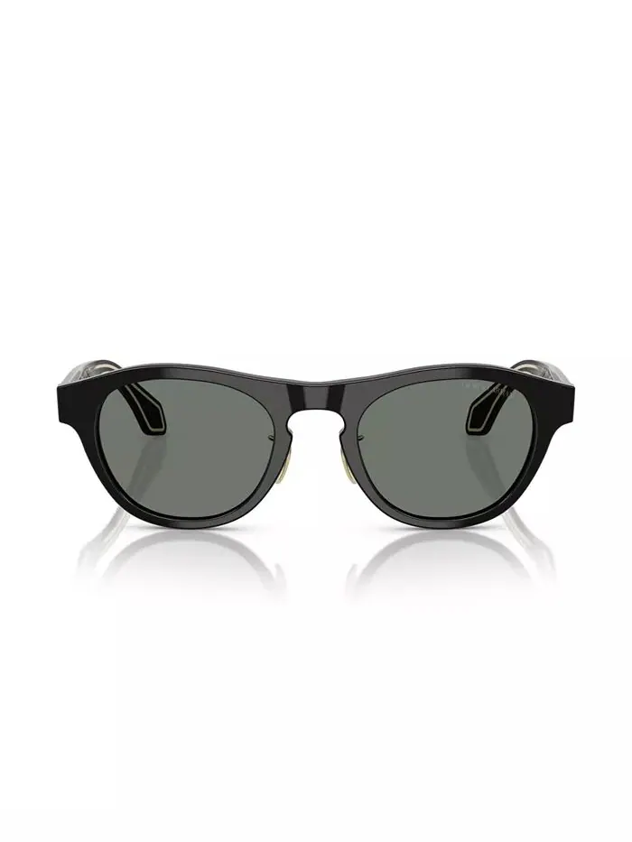 Мужские солнцезащитные очки Giorgio Armani — изображение 2 из 8, черный
