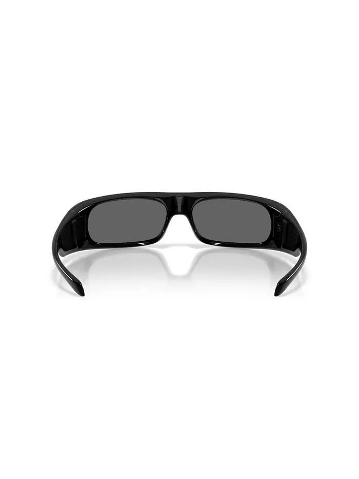 Унисекс прямоугольные солнцезащитные очки Highland OO9522 Oakley — изображение 4 из 8, черный