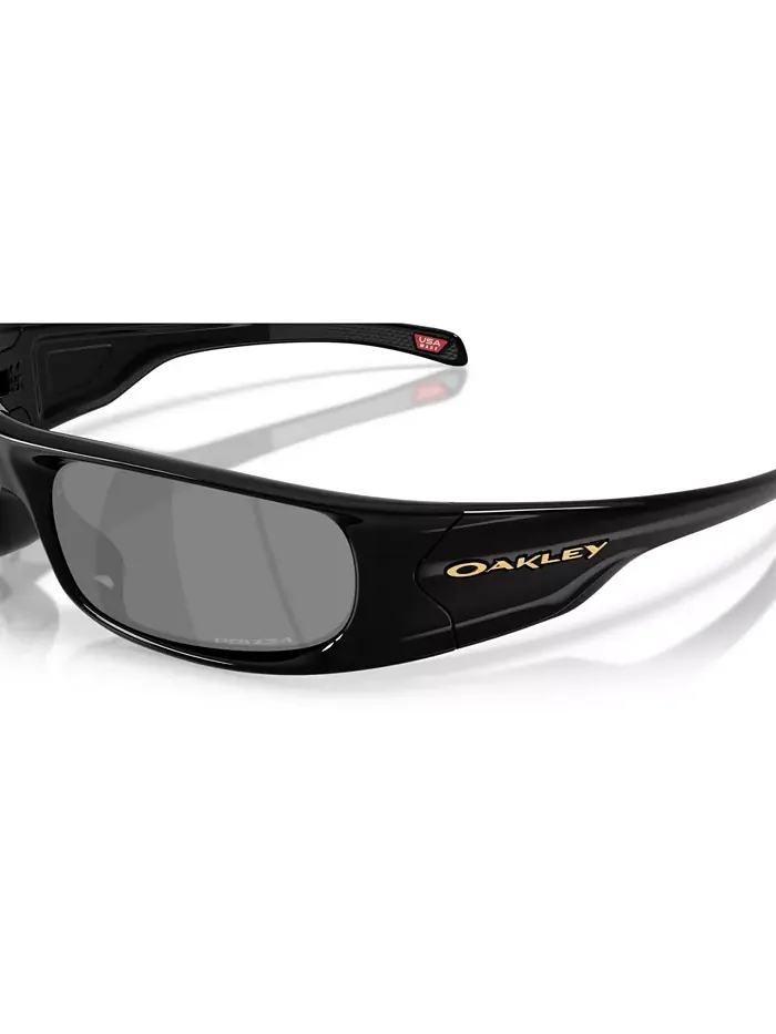 Унисекс прямоугольные солнцезащитные очки Highland OO9522 Oakley — изображение 7 из 8, черный
