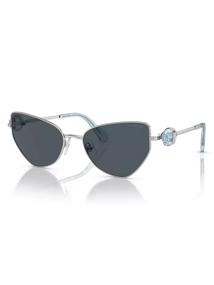 Женские солнцезащитные очки SK7003 Swarovski — изображение 1 из 6, серебристый синий