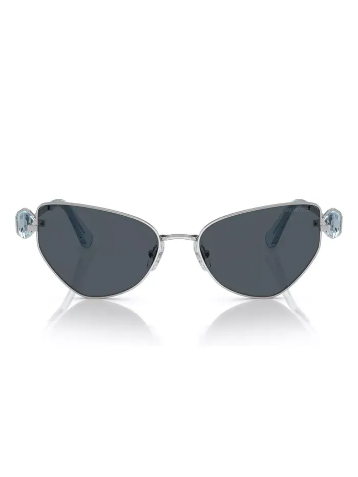 Женские солнцезащитные очки SK7003 Swarovski — изображение 3 из 6, серебристый синий