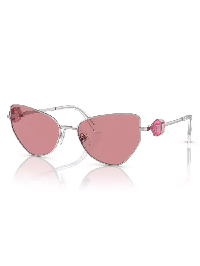 Женские солнцезащитные очки SK7003 Swarovski — изображение 1 из 6, серебристый розовый