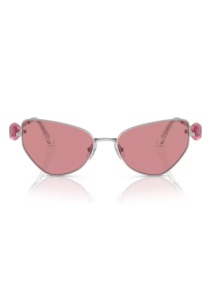 Женские солнцезащитные очки SK7003 Swarovski — изображение 2 из 6, серебристый розовый