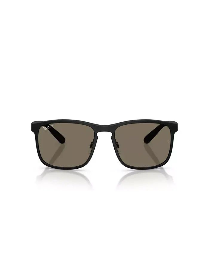 Мужские поляризационные солнцезащитные очки, RB4264 Ray-Ban — изображение 2 из 11, черный
