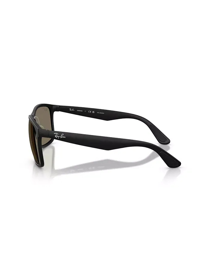 Мужские поляризационные солнцезащитные очки, RB4264 Ray-Ban — изображение 3 из 11, черный