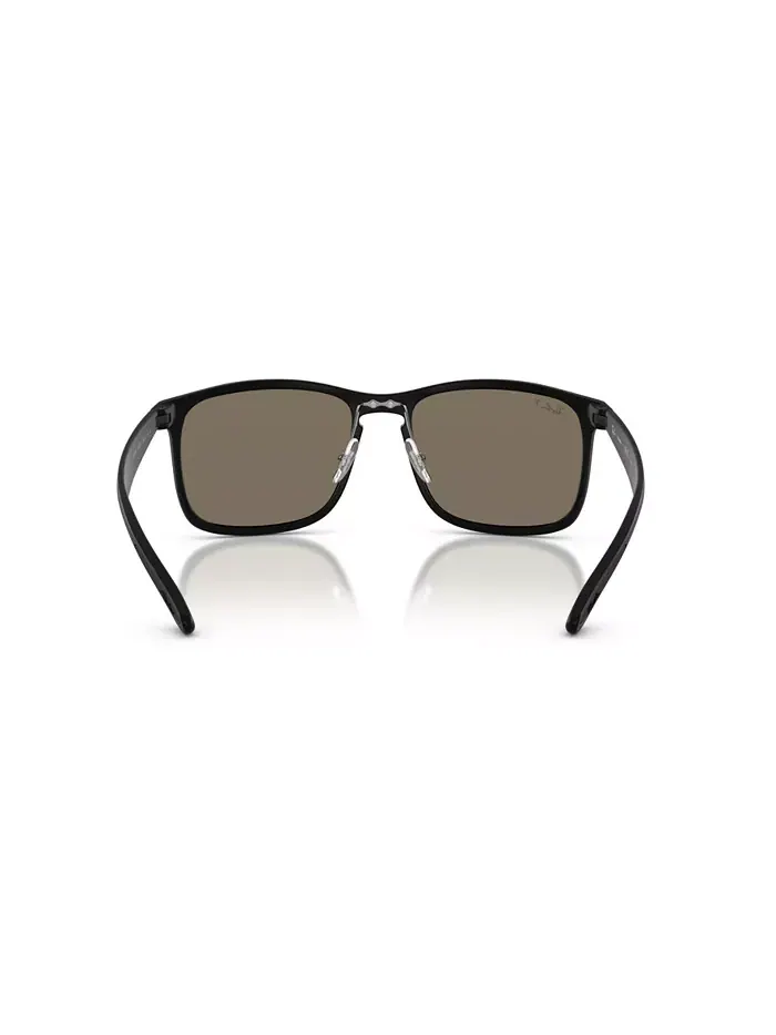 Мужские поляризационные солнцезащитные очки, RB4264 Ray-Ban — изображение 4 из 11, черный