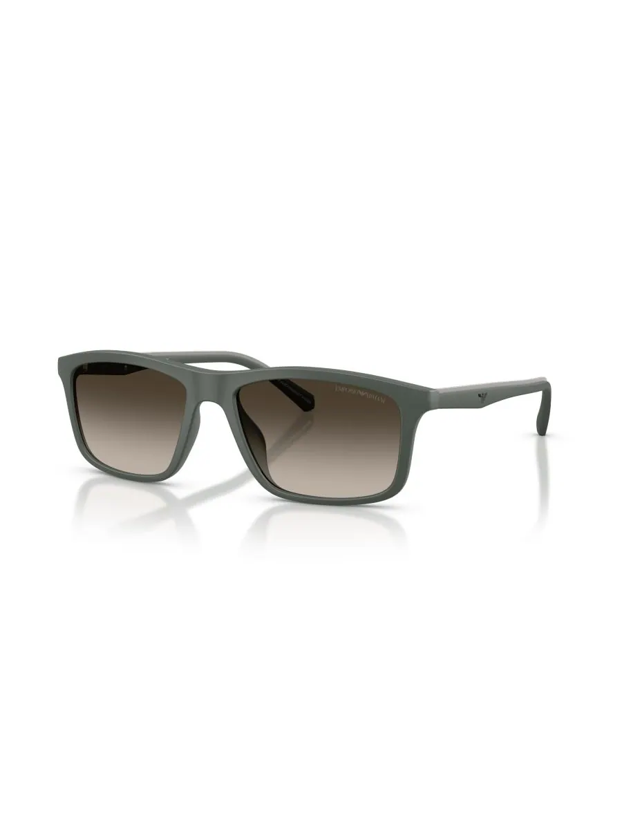Мужские прямоугольные солнцезащитные очки, EA4257U Emporio Armani