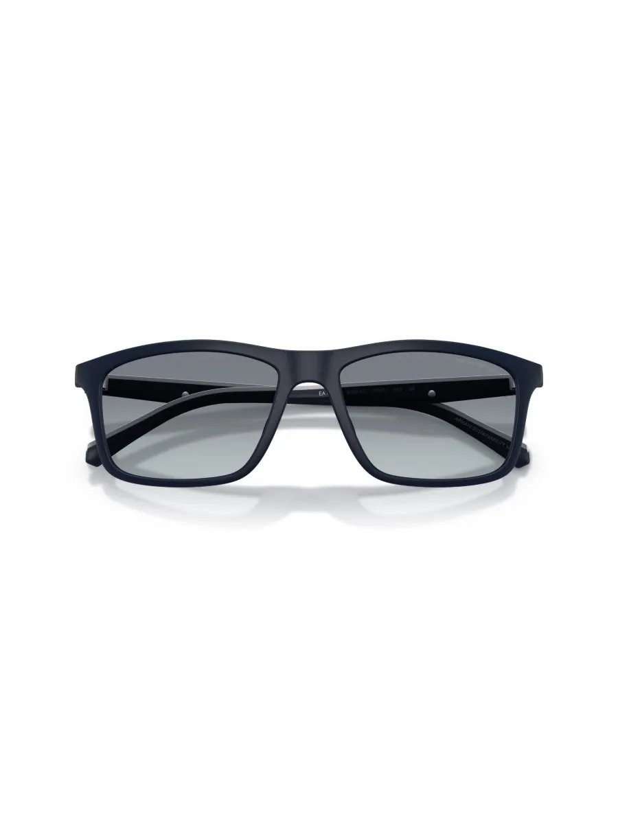 Мужские прямоугольные солнцезащитные очки, EA4257U Emporio Armani — изображение 5 из 5, синий