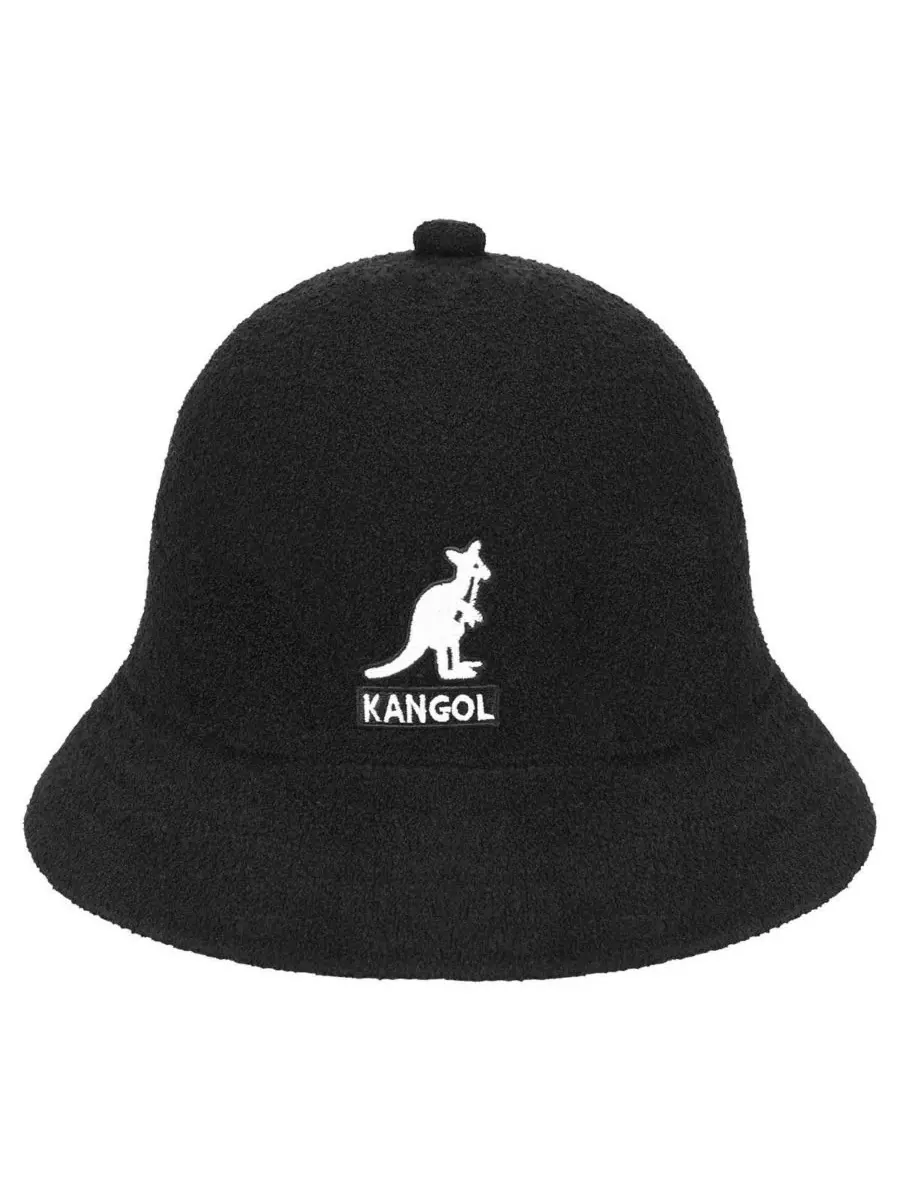 Мужская повседневная панама с логотипом Kangol — изображение 1 из 2, черный