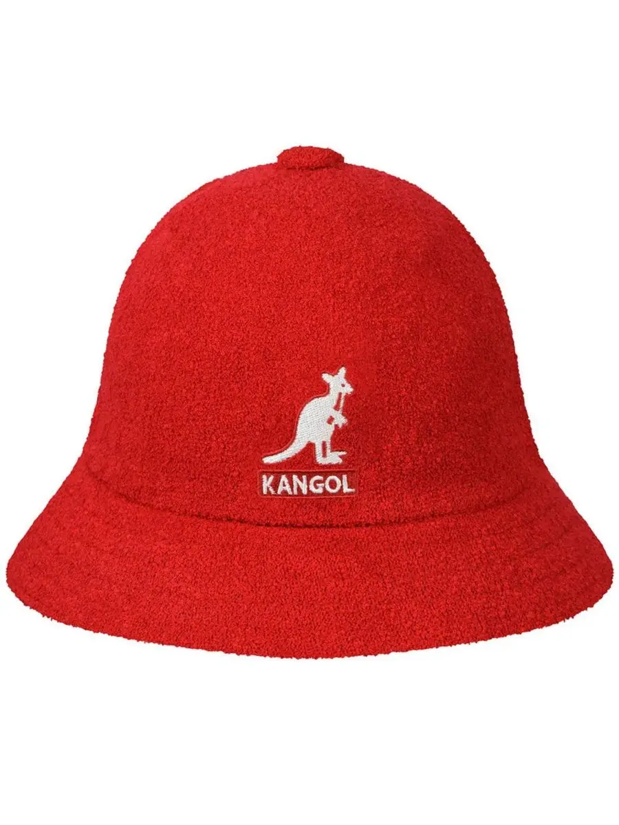 Мужская повседневная панама с логотипом Kangol — красный