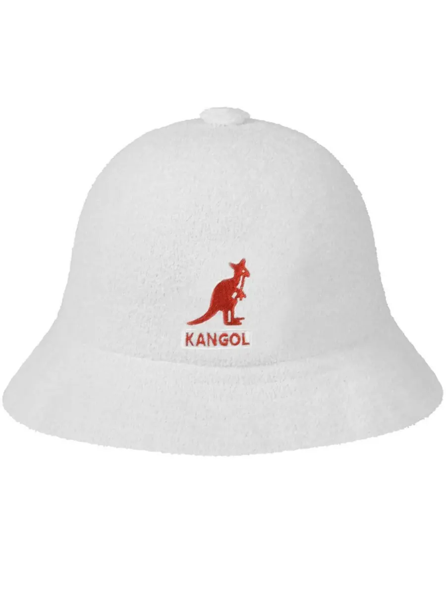 Мужская повседневная панама с логотипом Kangol — изображение 1 из 2, белый