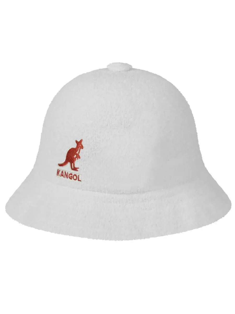 Мужская повседневная панама с логотипом Kangol — изображение 2 из 2, белый