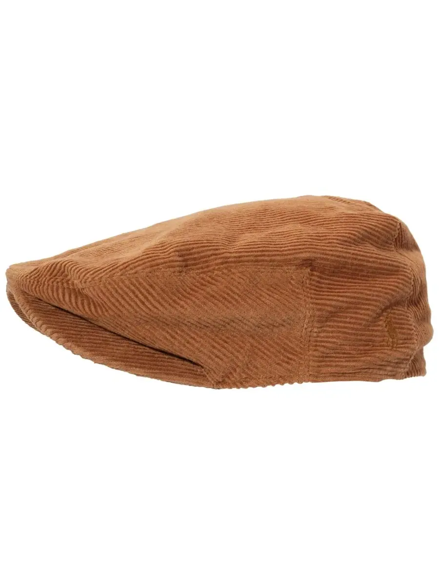 Кепка-водитель из вельвета с вышивкой Polo Ralph Lauren, New Bronze