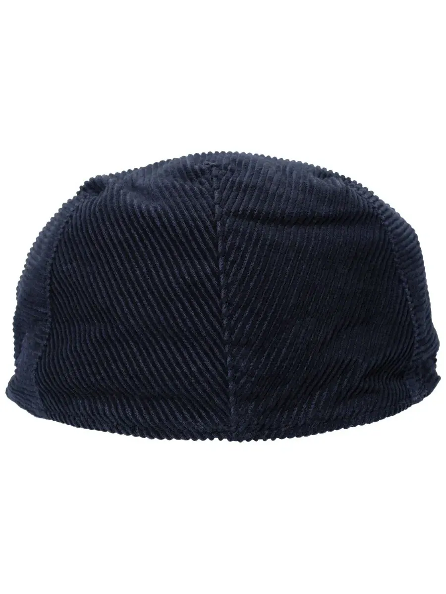 Кепка-водителя из вельвета с вышивкой Polo Ralph Lauren — изображение 3 из 4, темно-синий