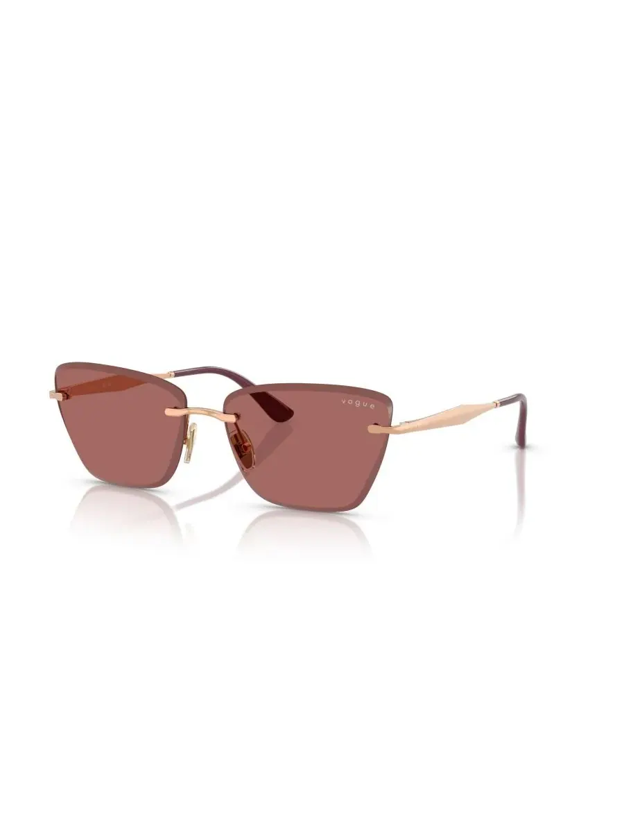 Женские солнцезащитные очки «кошачий глаз», VO4332S Vogue Eyewear — изображение 1 из 8, розовый золотистый