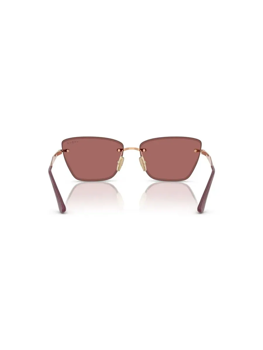 Женские солнцезащитные очки «кошачий глаз», VO4332S Vogue Eyewear — изображение 5 из 8, розовый золотистый