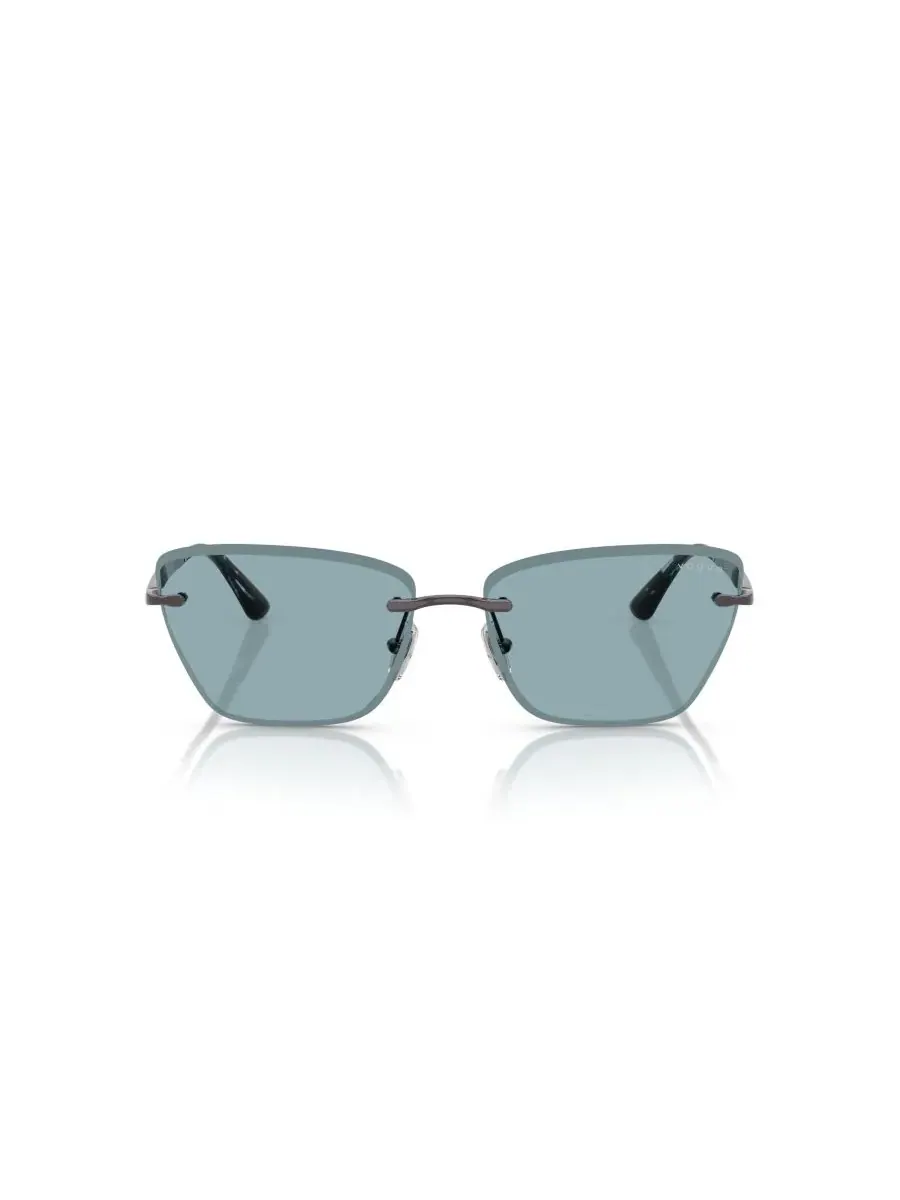 Женские солнцезащитные очки «кошачий глаз», VO4332S Vogue Eyewear — изображение 2 из 9, светлый фиолетовый
