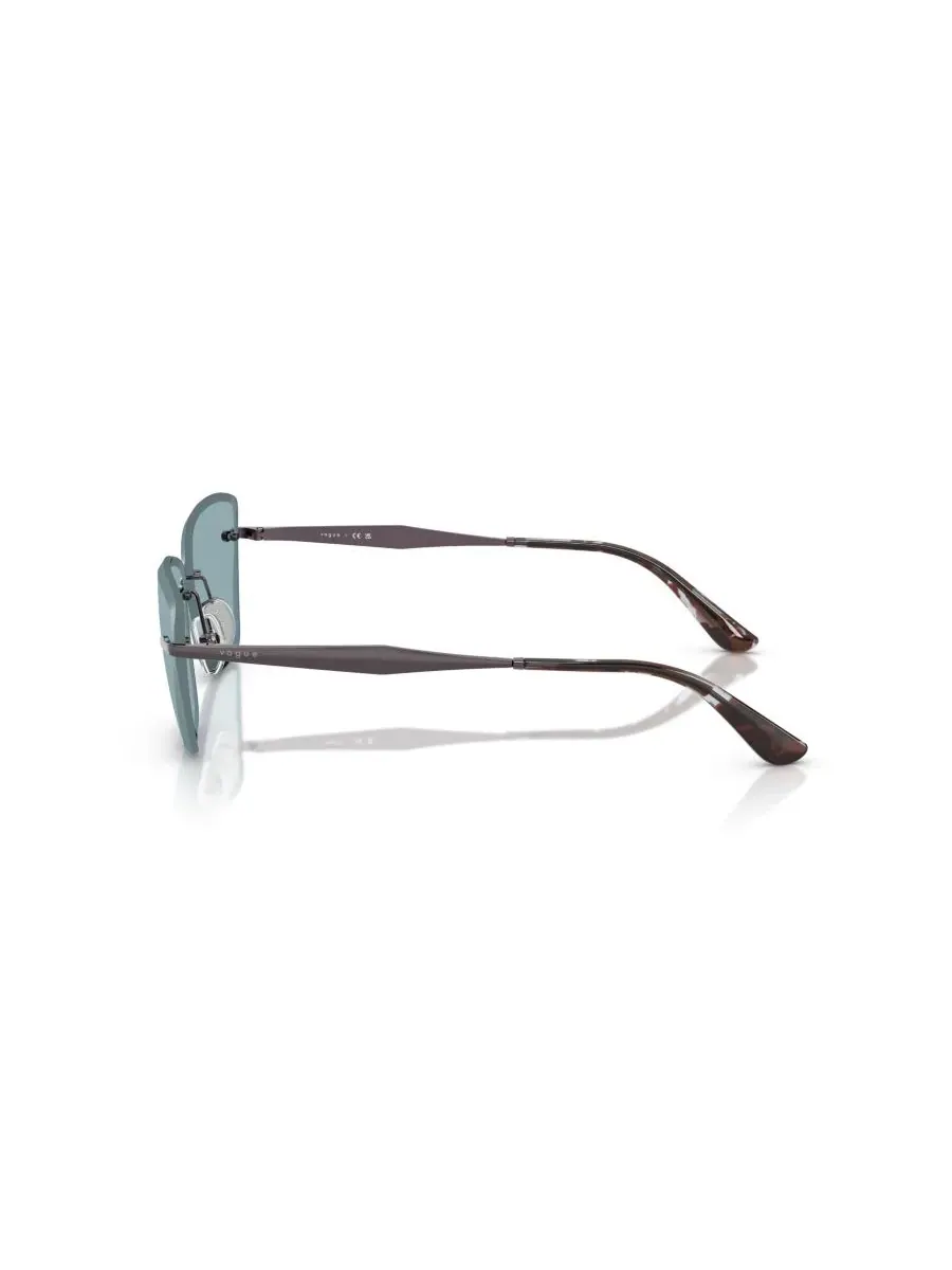 Женские солнцезащитные очки «кошачий глаз», VO4332S Vogue Eyewear — изображение 3 из 9, светлый фиолетовый