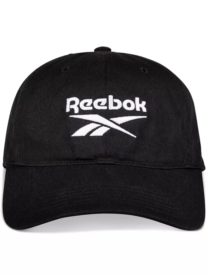 Кепка с логотипом из твила Reebok — изображение 1 из 9, черный