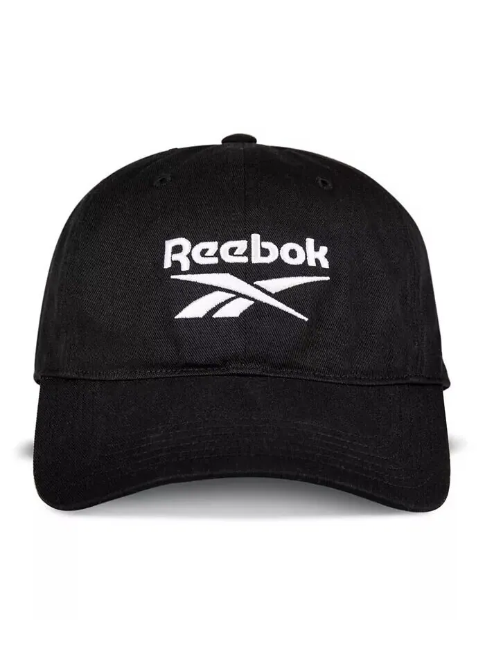 Кепка с логотипом из твила Reebok — изображение 5 из 9, черный