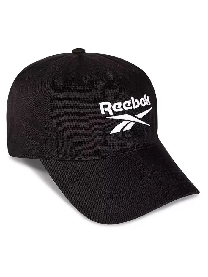 Кепка с логотипом из твила Reebok — изображение 8 из 9, черный