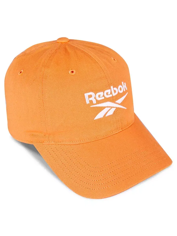 Твиловая бейсболка с логотипом Reebok — изображение 2 из 5, розовый
