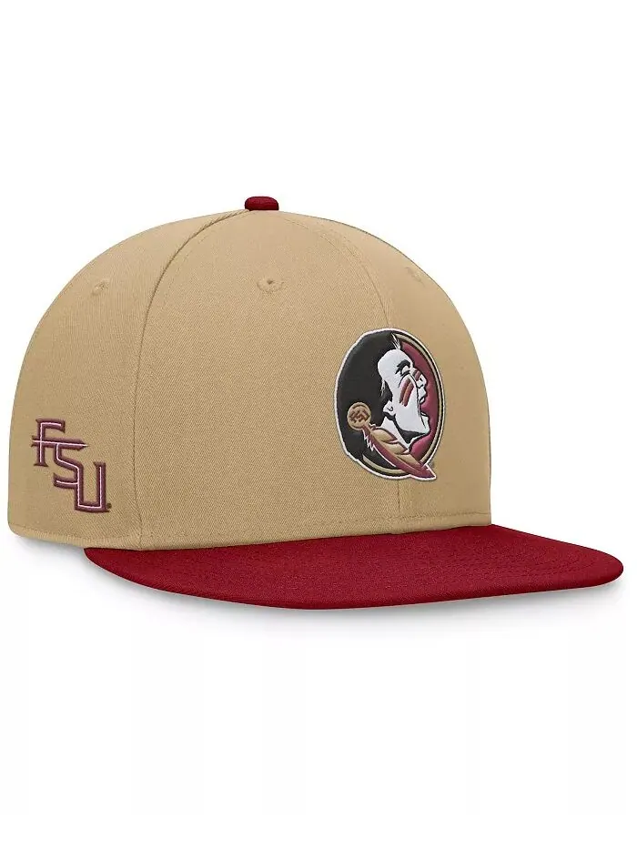 Мужская двухцветная приталенная шляпа Florida State Seminoles Rally золотого/гранатового цвета Top — изображение 4 из 4