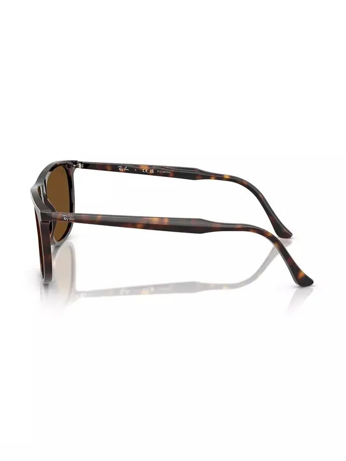 Поляризованные солнцезащитные очки унисекс Ray-Ban — изображение 4 из 5, коричневый