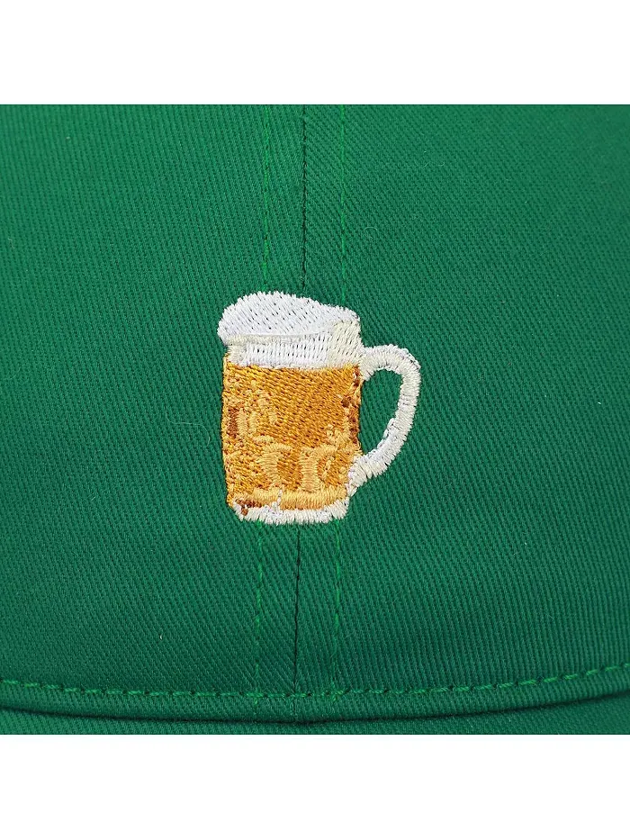 Мужская бейсболка Foaming Stein Adult Green Generic — изображение 4 из 6, зеленый