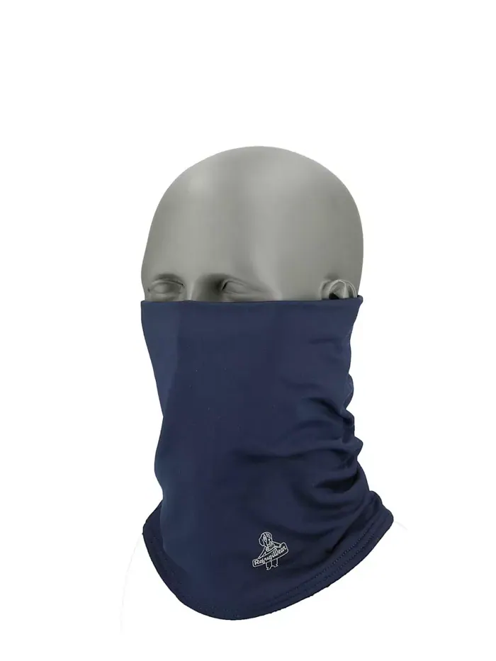 Мужской гетр Flex-Wear - легкий утепленный воротник для защиты от холода Refrigiwear — синий
