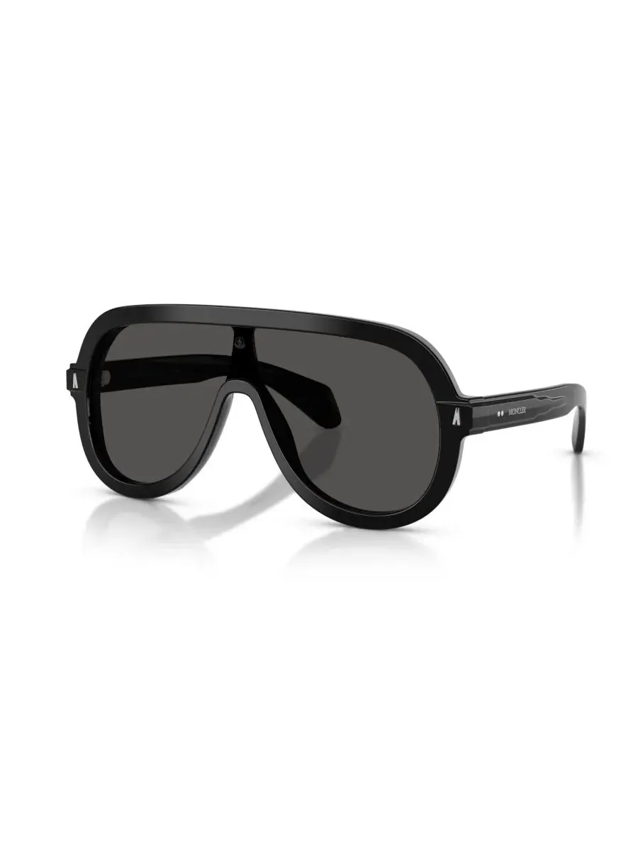 Солнцезащитные очки-пилот Sunsette унисекс, ME6021U Moncler — черный
