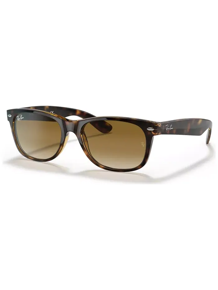 Унисекс солнцезащитные очки New Wayfarer Gradient, RB2132 Ray-Ban — изображение 1 из 1, коричневый