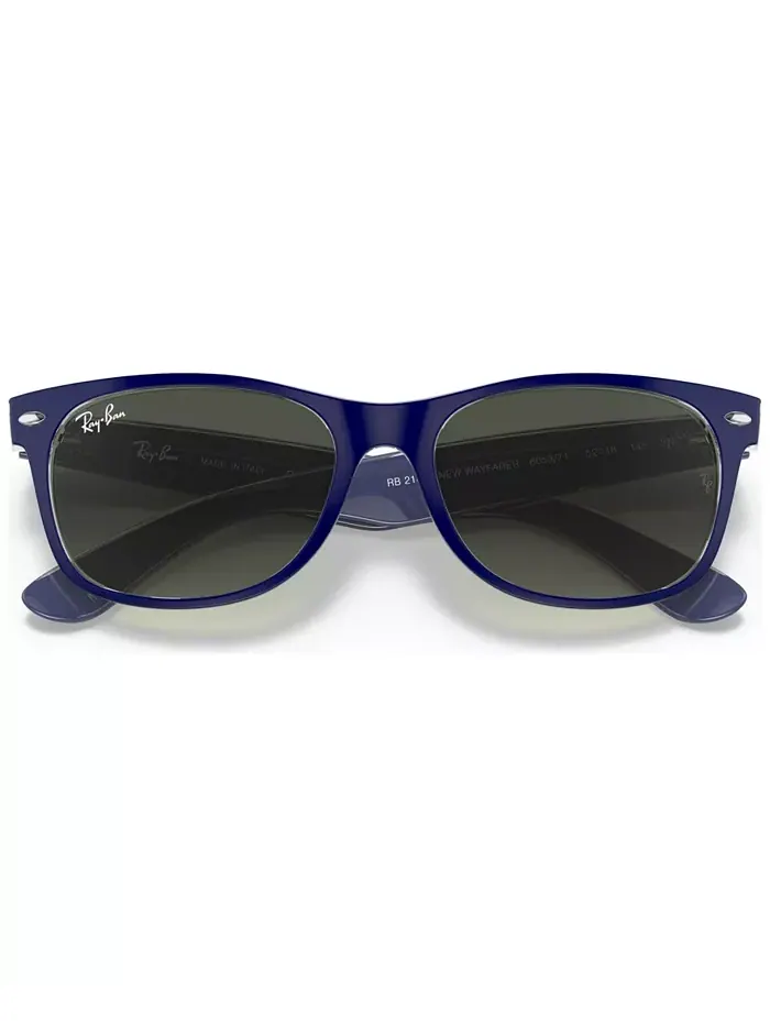 Унисекс солнцезащитные очки New Wayfarer Gradient, RB2132 Ray-Ban — изображение 6 из 6, синий