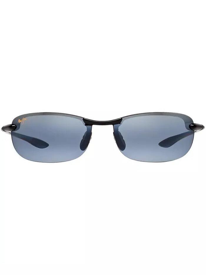 Поляризованные солнцезащитные очки Makaha Maui Jim — изображение 2 из 2, черный/серый