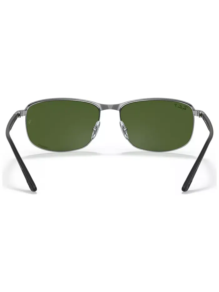 Унисекс поляризованные солнцезащитные очки, RB3671CH 60 Ray-Ban — изображение 5 из 7, зеленый