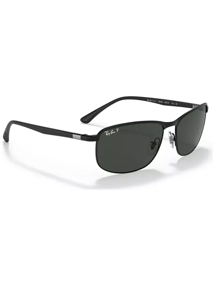 Унисекс поляризованные солнцезащитные очки, RB3671CH 60 Ray-Ban — изображение 4 из 7, серый