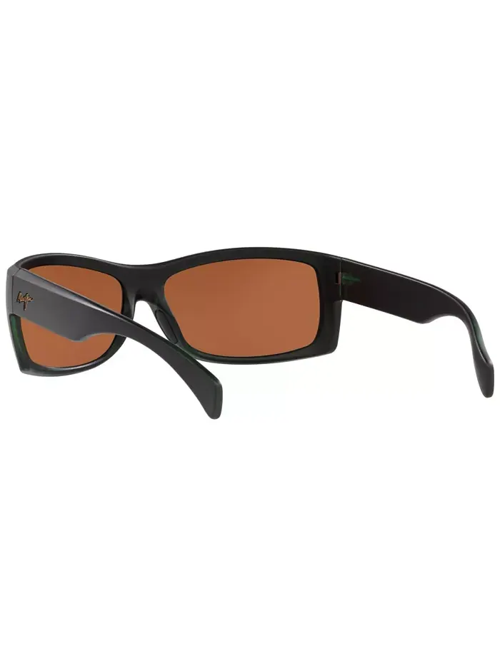Унисекс поляризованные солнцезащитные очки, EQUATOR 65 Maui Jim — изображение 7 из 10, коричневый светлый