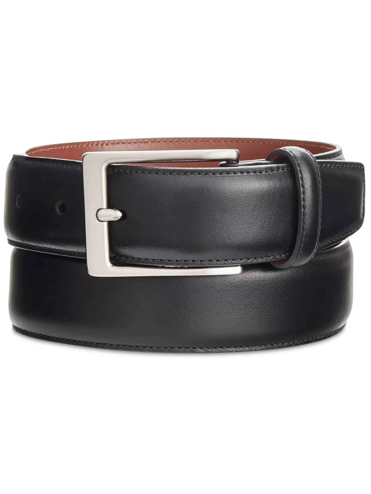 Коллекция мужских кожаных ремней perry ellis Perry Ellis Portfolio — изображение 2 из 3, черный