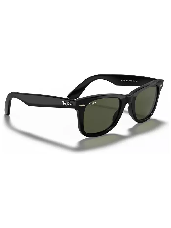 Солнцезащитные очки WAYFARER Ray-Ban — изображение 3 из 6, черный/зеленый