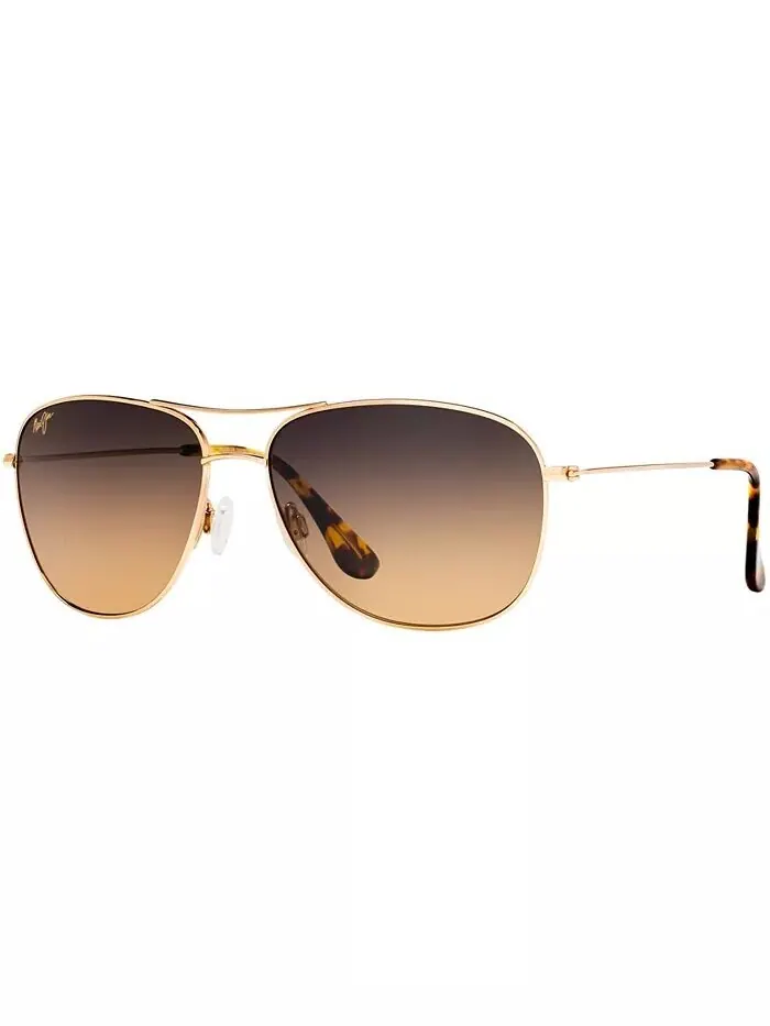 Поляризованные солнцезащитные очки Cliffhouse Maui Jim — изображение 1 из 9, золотистый/коричневый