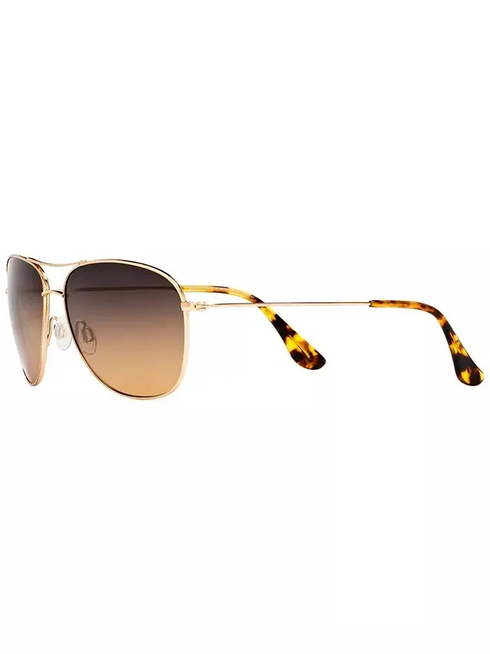 Поляризованные солнцезащитные очки Cliffhouse Maui Jim — изображение 5 из 9, золотистый/коричневый