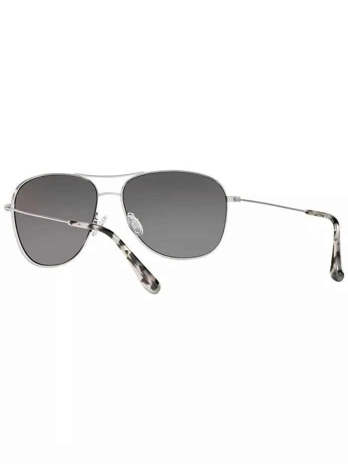 Поляризованные солнцезащитные очки Cliffhouse Maui Jim — изображение 11 из 13, серебристый/серый