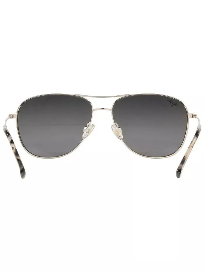 Поляризованные солнцезащитные очки Cliffhouse Maui Jim — изображение 6 из 13, серебристый/серый